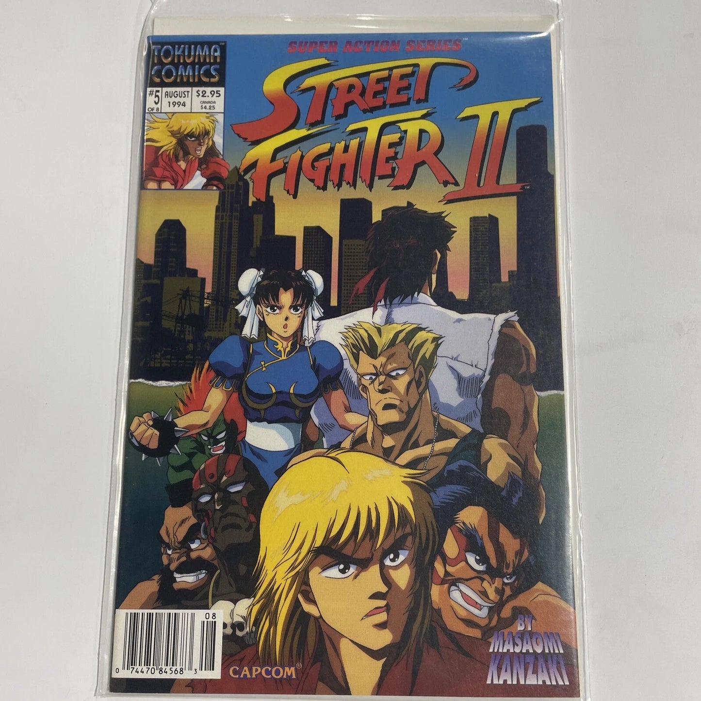 Street Fighter 2 1994 Comic Book Issue #1-5 Lot