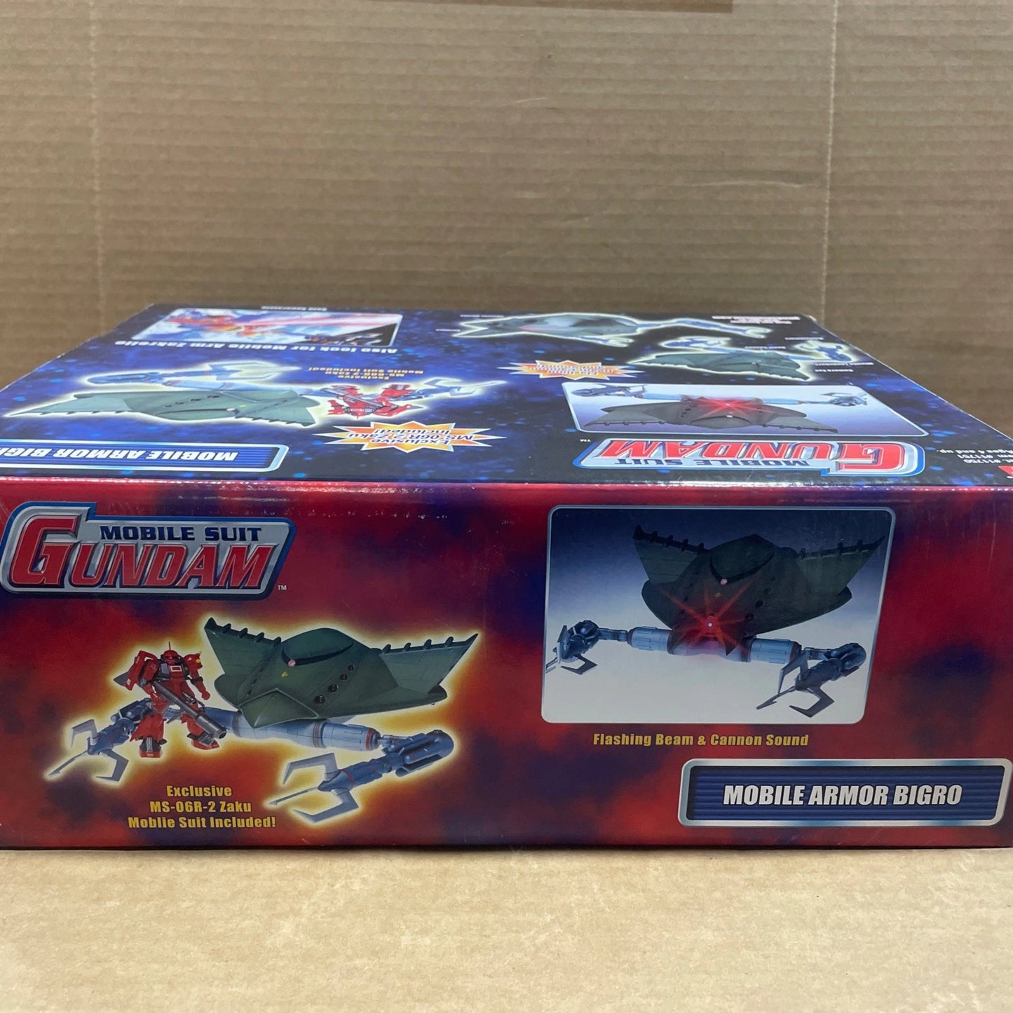 Gundam MOBILE ARMOR BIGRO + Ridden's Zaku Ⅱ U.S. ver. Action Figure Bandai MSIA