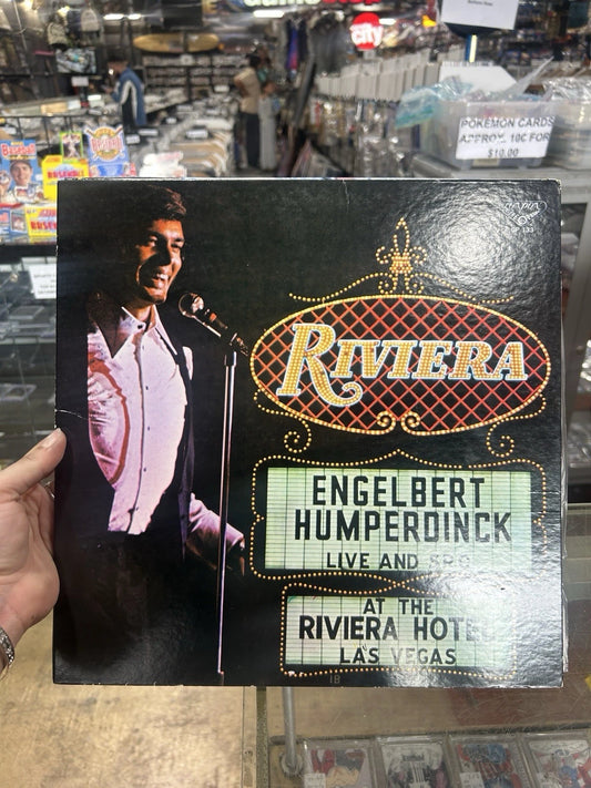 Engelbert Humperdinck-Live And S.R.O. At The Riviera Hotel,Las Vegas, LP, signed