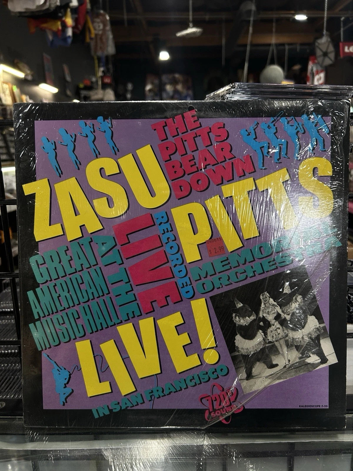 Zasu Pitts Memorial Orchestra~The Pitts Bear Down~Music Hall~vg++