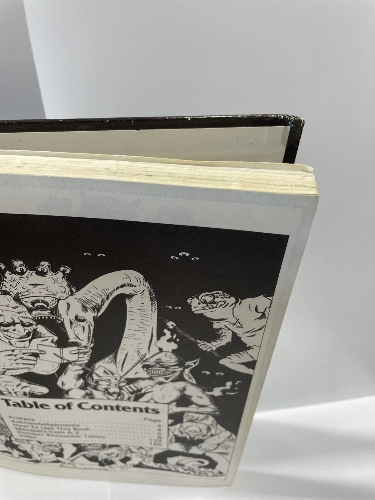 Advanced Dungeons & Dragons Monster Manual 2 II Gary Gygax TSR 1983 Acceptable