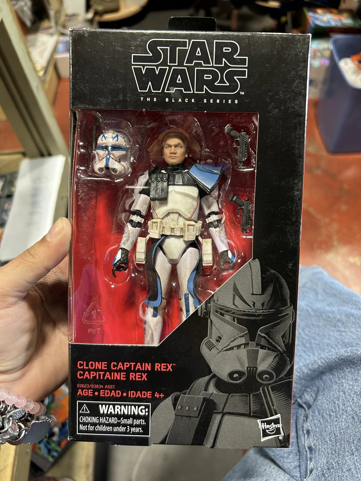 2017 Hasbro Star Wars The Black Series #59 Clone Captain Rex