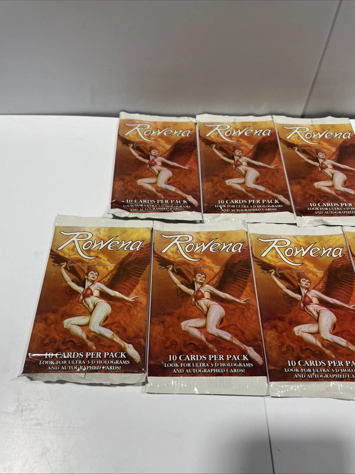 Rowena Fantasy Art Trading Card Packs Factory Sealed Lot Of 7
