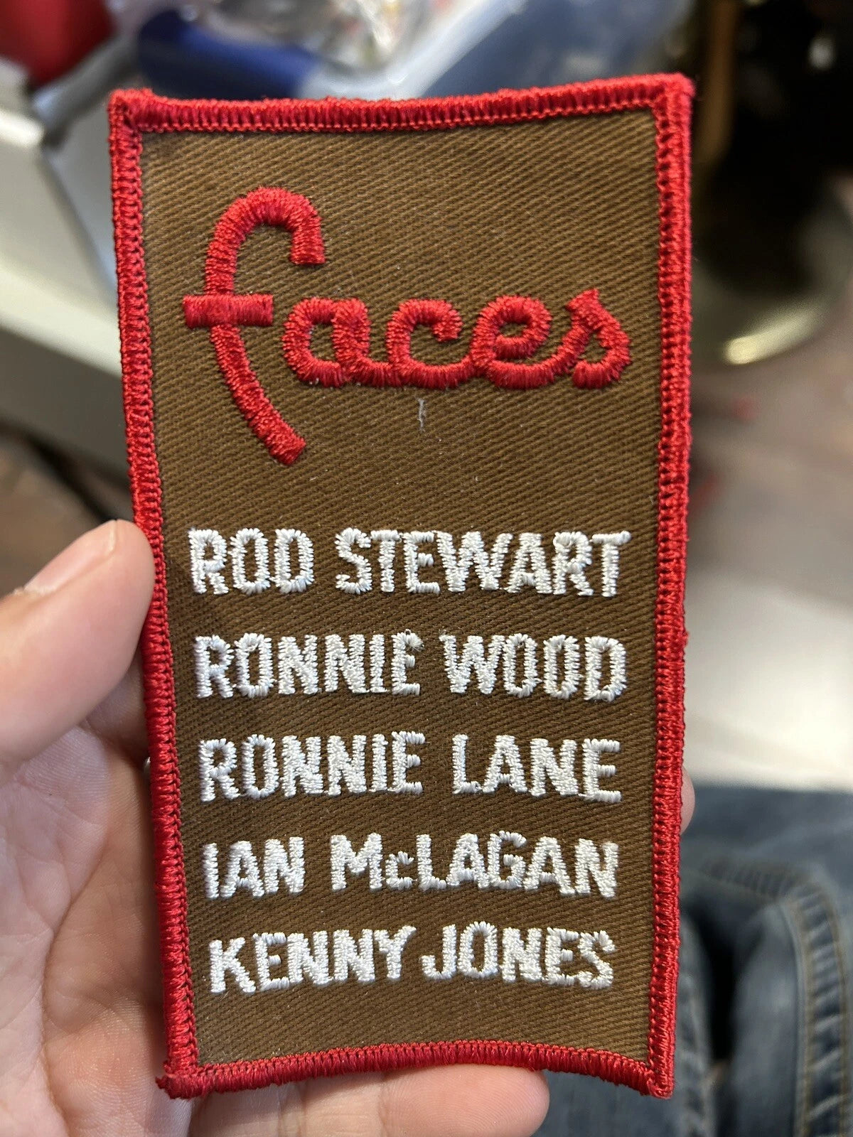 Vintage Faces Patch