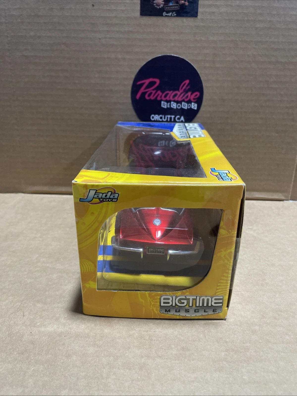 1963 Chevy Corvette Sting Ray Jada Bigtime Muscle NIB Die Cast Metal 1/24 Red