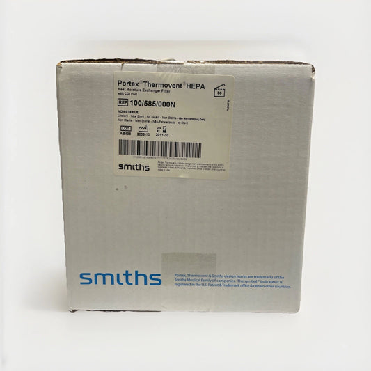 Portex Thermovent HEPA Heat and Moisture Exchanger Filter 100/585/000N SMITHS
