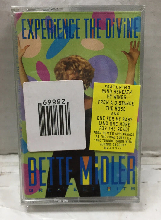 Bette Midler Experience The Divine Sealed Cassette