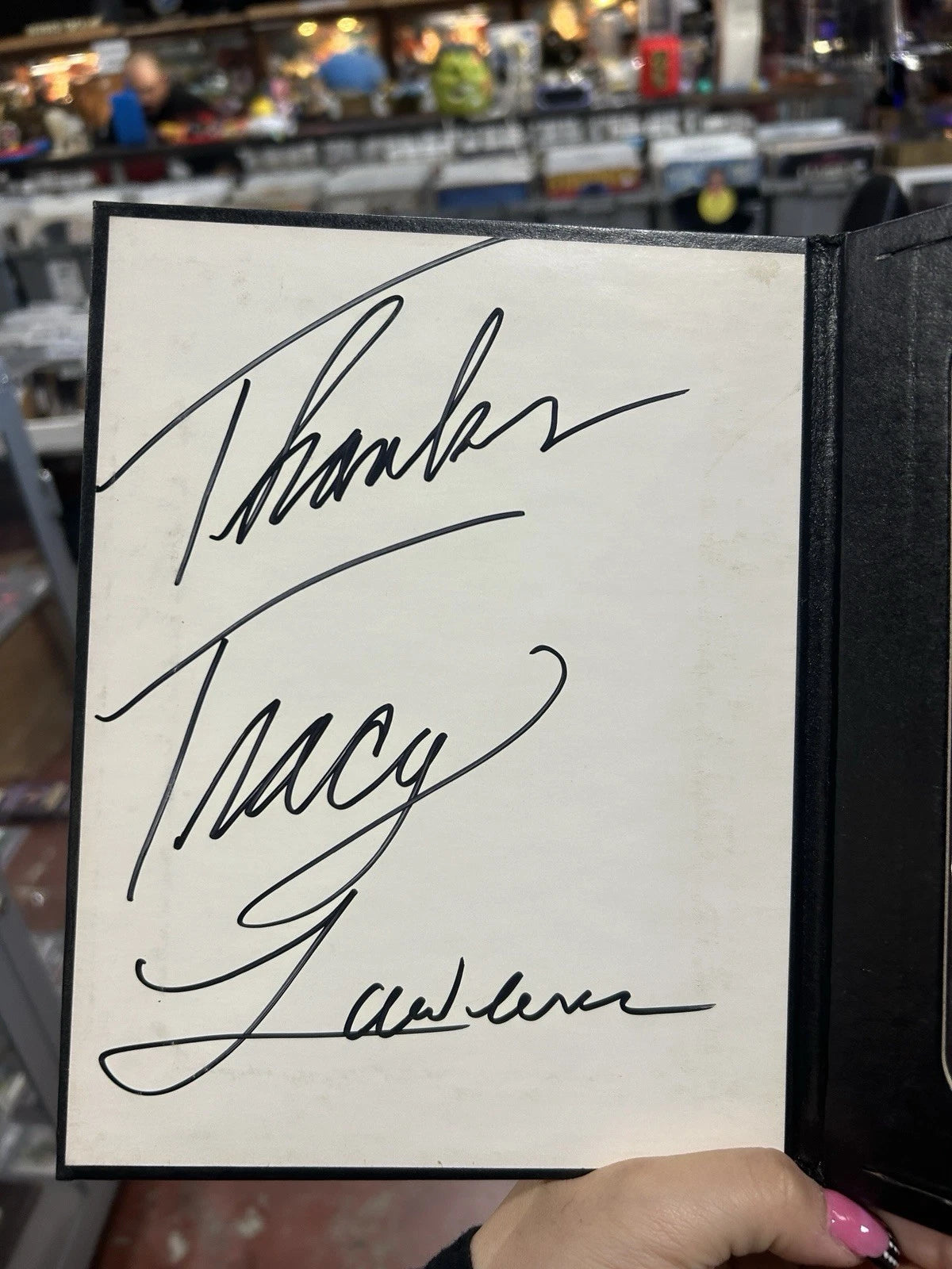 Tracy Lawrence Autographed Picture