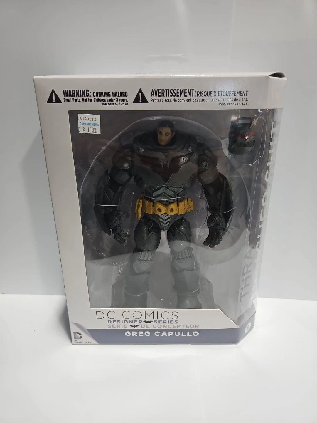 DC Comics Designer Series Capullo #8 Thrasher Suit Batman Action Figure 2014