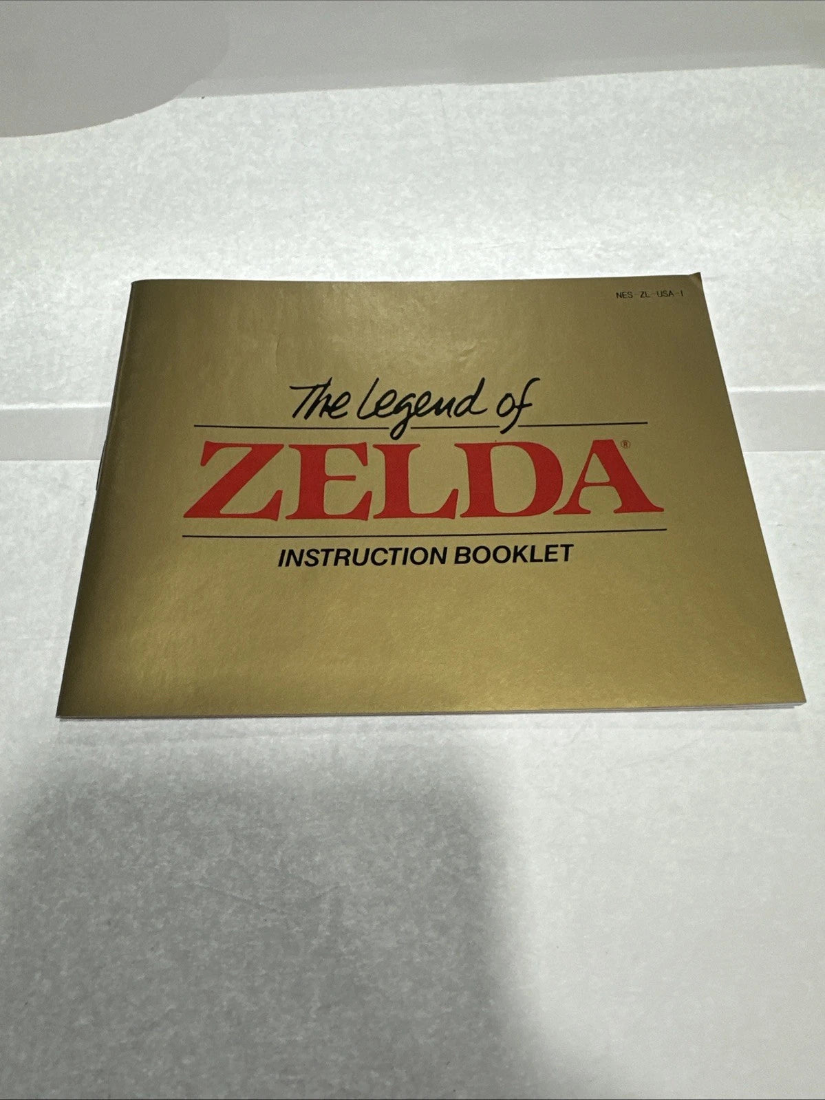 The Legend of Zelda New Nintendo NES Factory Gold Label 1987 SEALED MAP