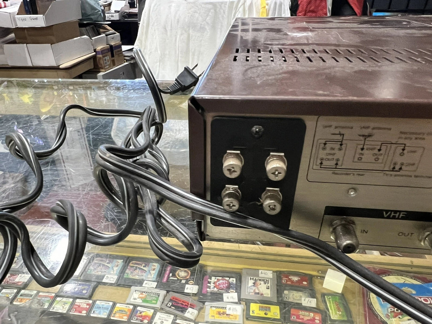 Sony Betamax SL-2401 Player *WONT EJECT, FOR PARTS OR REPAIR*