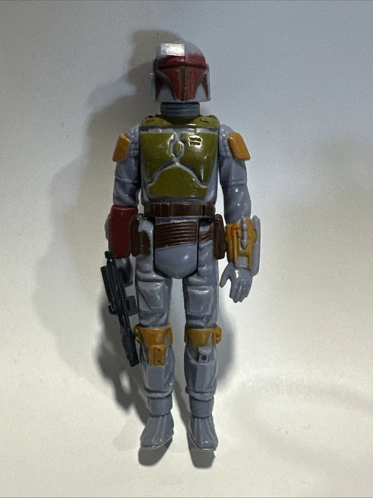 Vintage Star Wars 1979 BOBA FETT figure COMPLETE w/ ORIGINAL gun. Hong Kong COO.