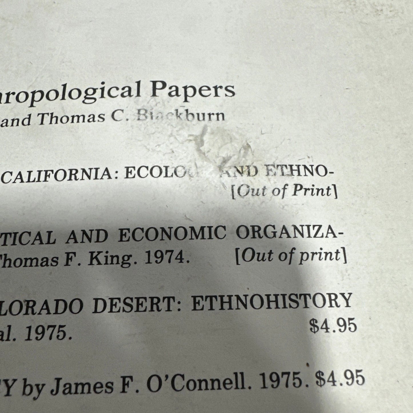 Crystals in the Sky Chumash Astronomy Cosmology Rock Art Ballena Press 1978
