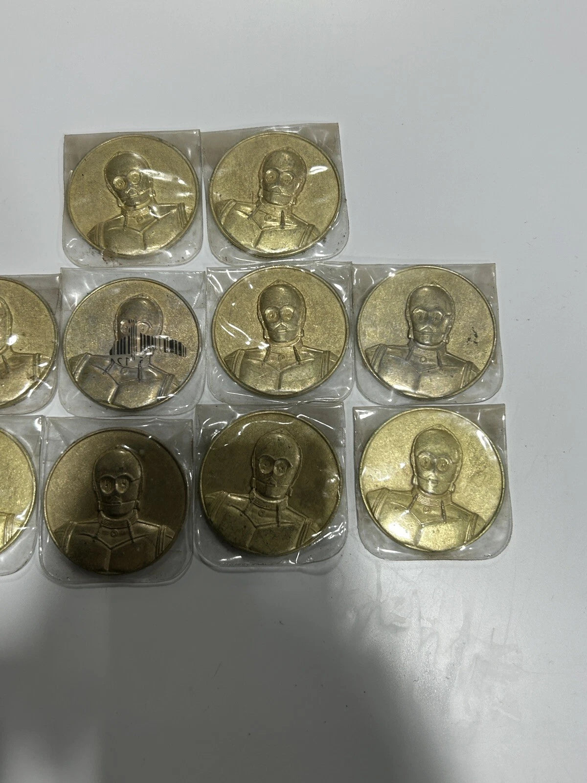 Lot of 10 C3PO Coins