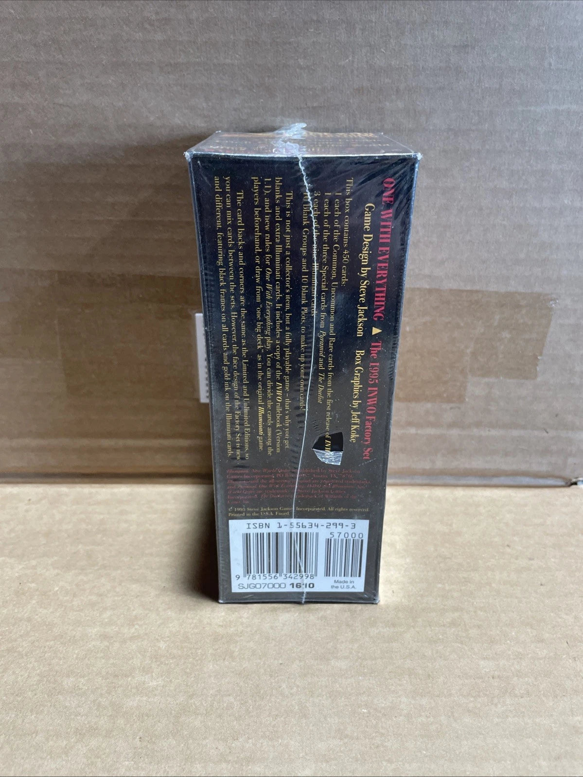 INWO One With Everything Factory Set Sealed 1995 Steve Jackson Games