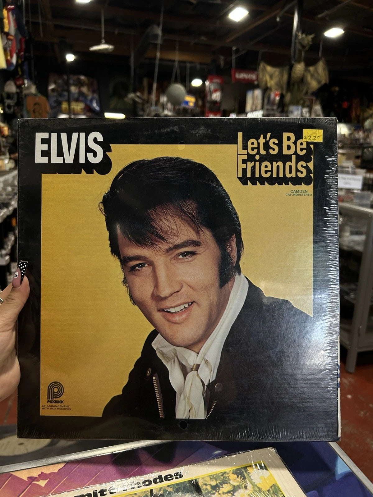 ELVIS PRESLEY LET’S BE FRIENDS VINYL LP CAS 2408 1970 RARE NEW SEALED