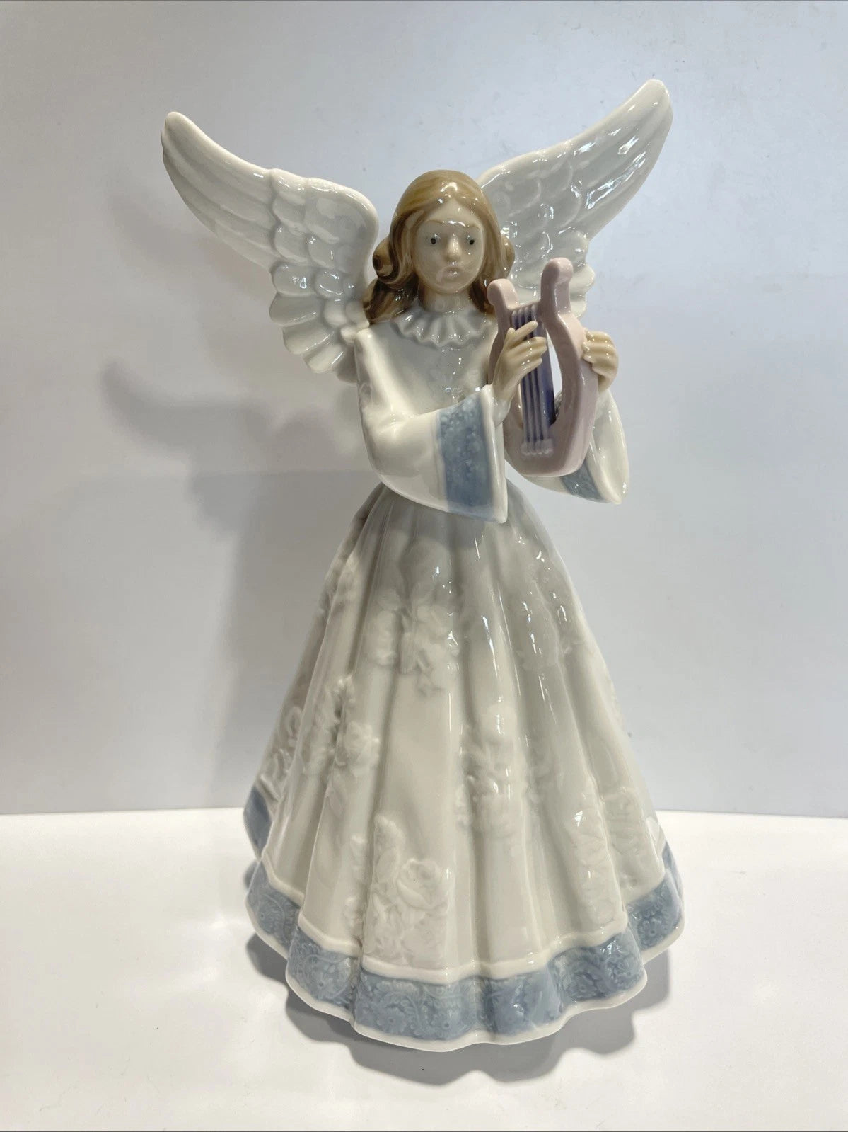 Lladro Figurine Heavenly Harpist #5830 Retired Great Condition Rare Vintage