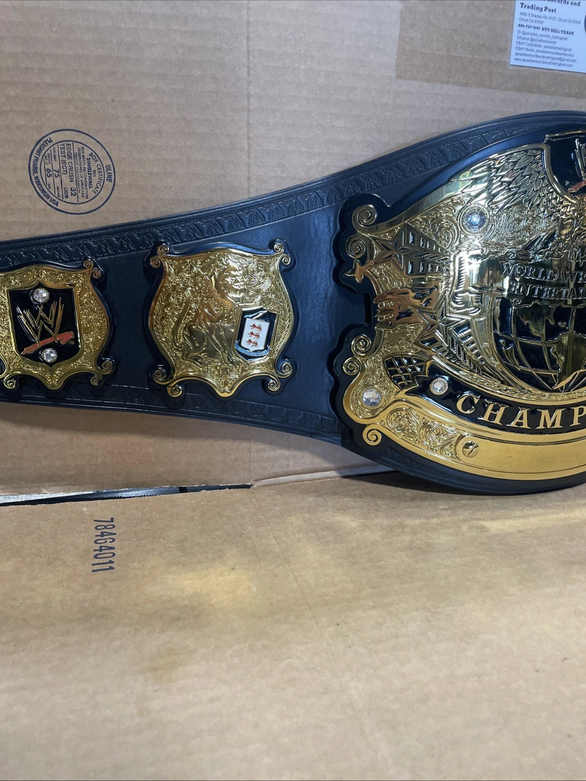 WWE Shop Official Undisputed Championship Replica W Bag Belt Version 2
