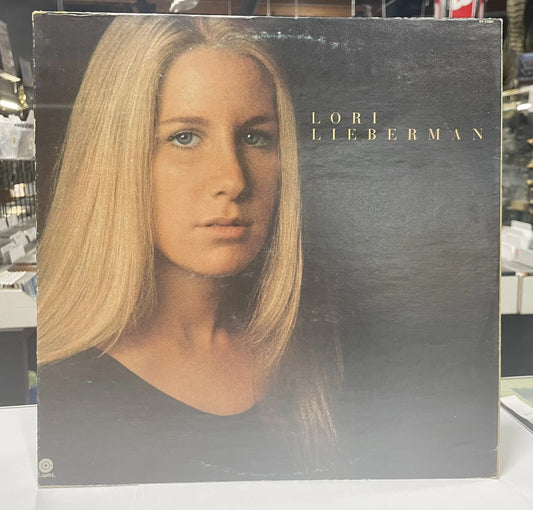 S/T Self Titled Lori Lieberman Vinyl LP Record 1972 Capitol Records ST-11081 vg+