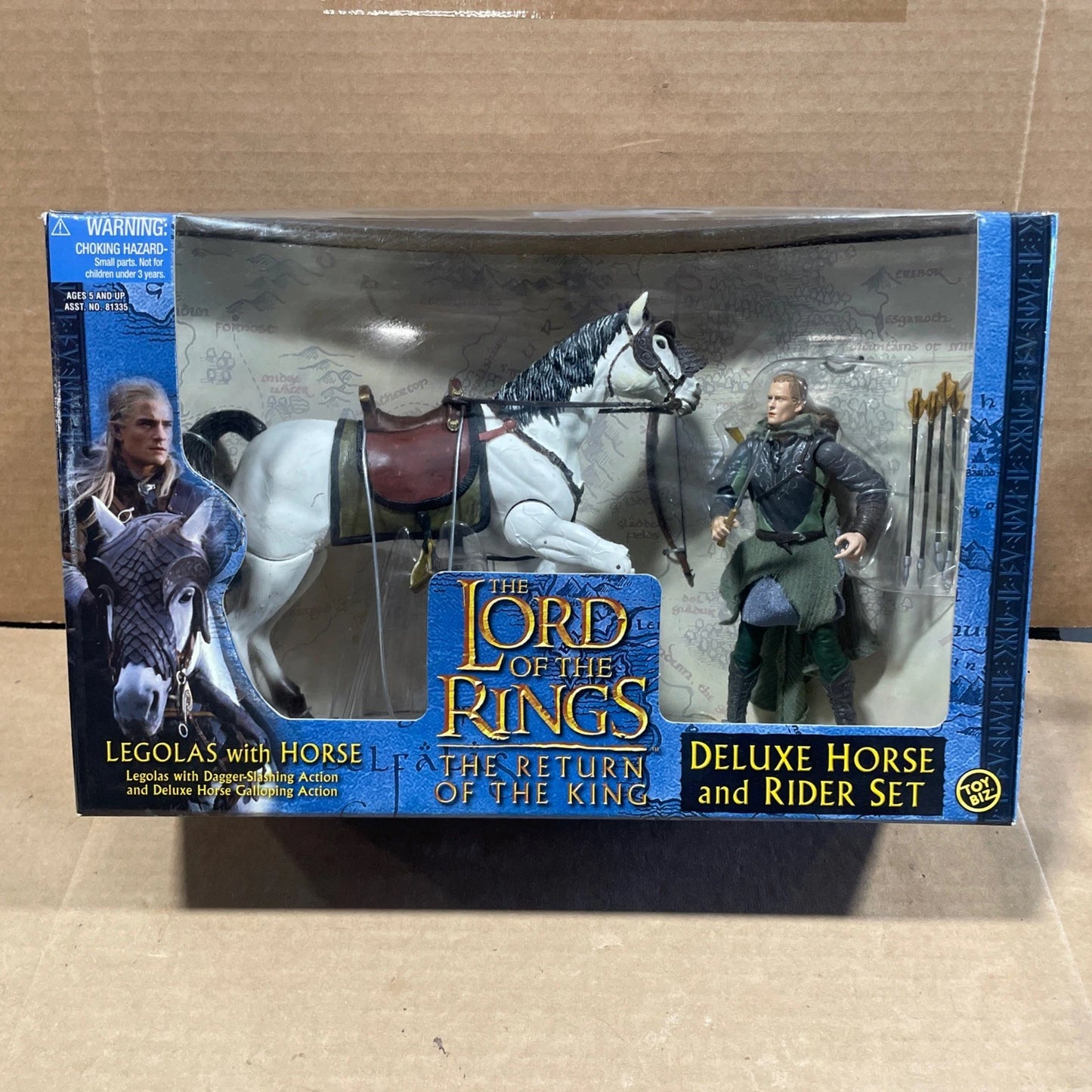 ToyBiz The Lord of the Rings Return of the King - Legolas with Horse Deluxe Set