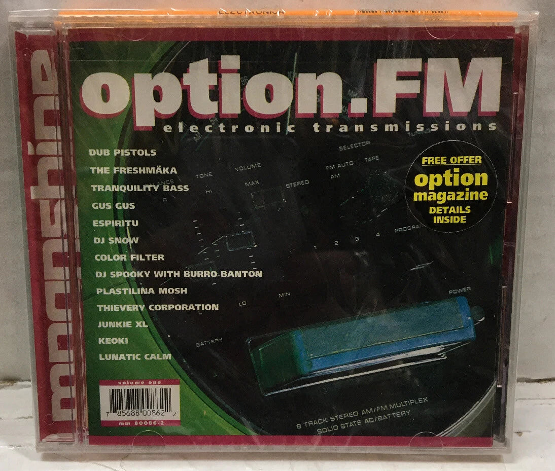 Option.FM Electronic Transmissions Various Sealed CD
