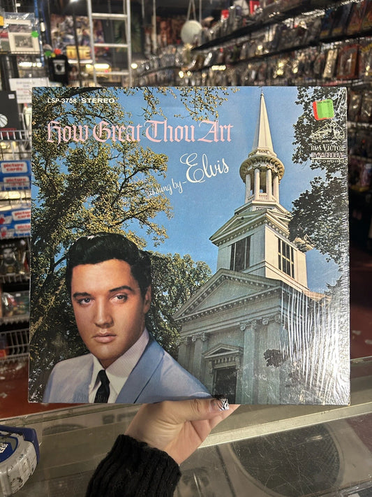 Elvis Presley - How Great Thou Art - RCA Victor LSP 3758 - USA 1967 has shrink