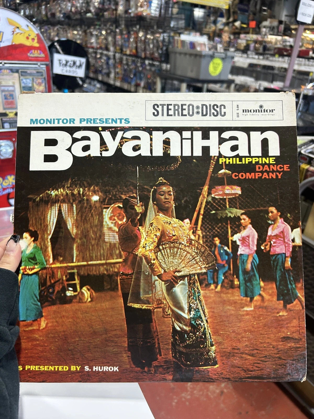 BAYANIHAN Philippine Dance Company OPM LP Vinyl Record vg+