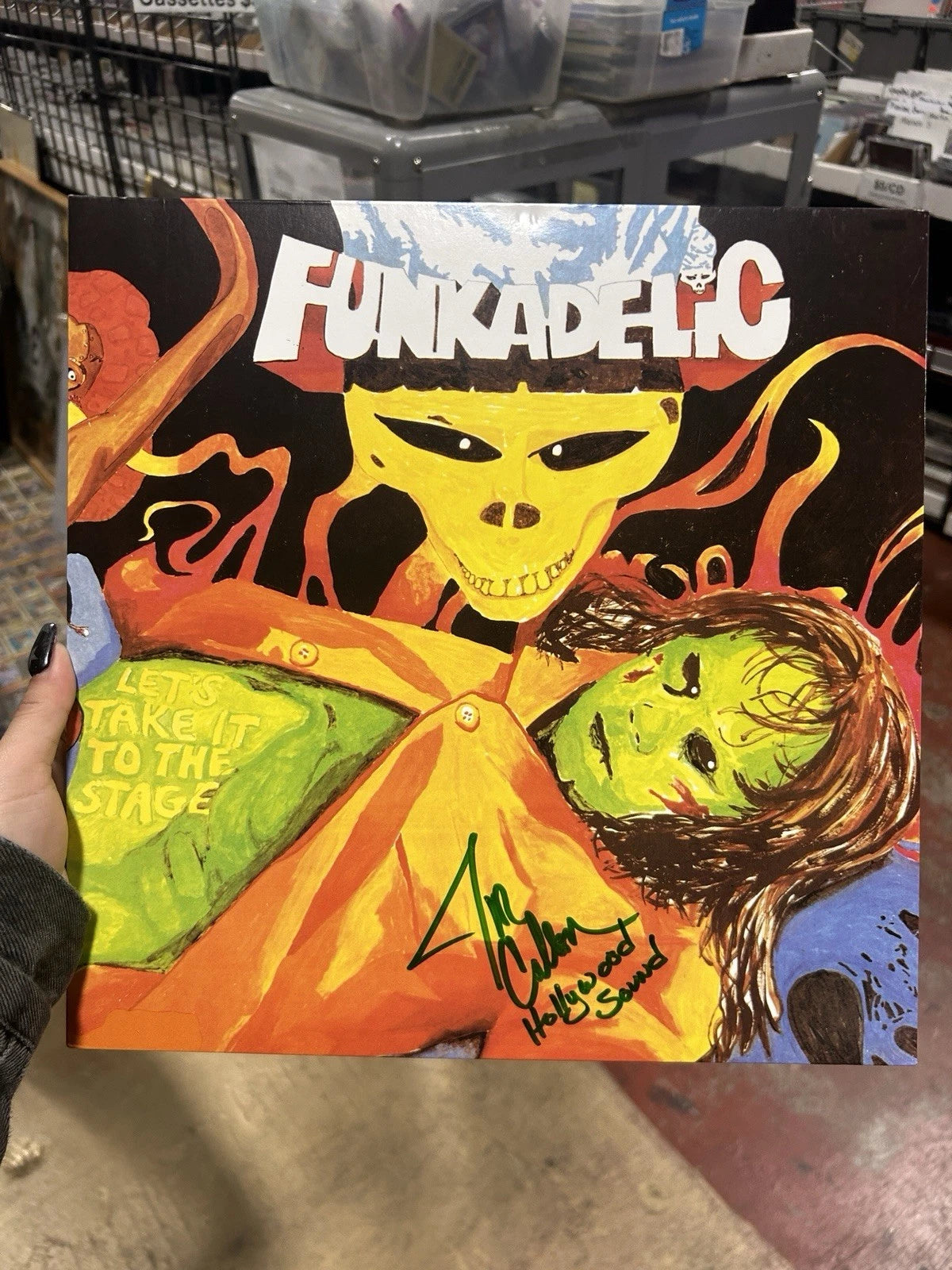 Funkadelic-Let’s Take It To The Stage/Gatefold LP New Sealed Autographed