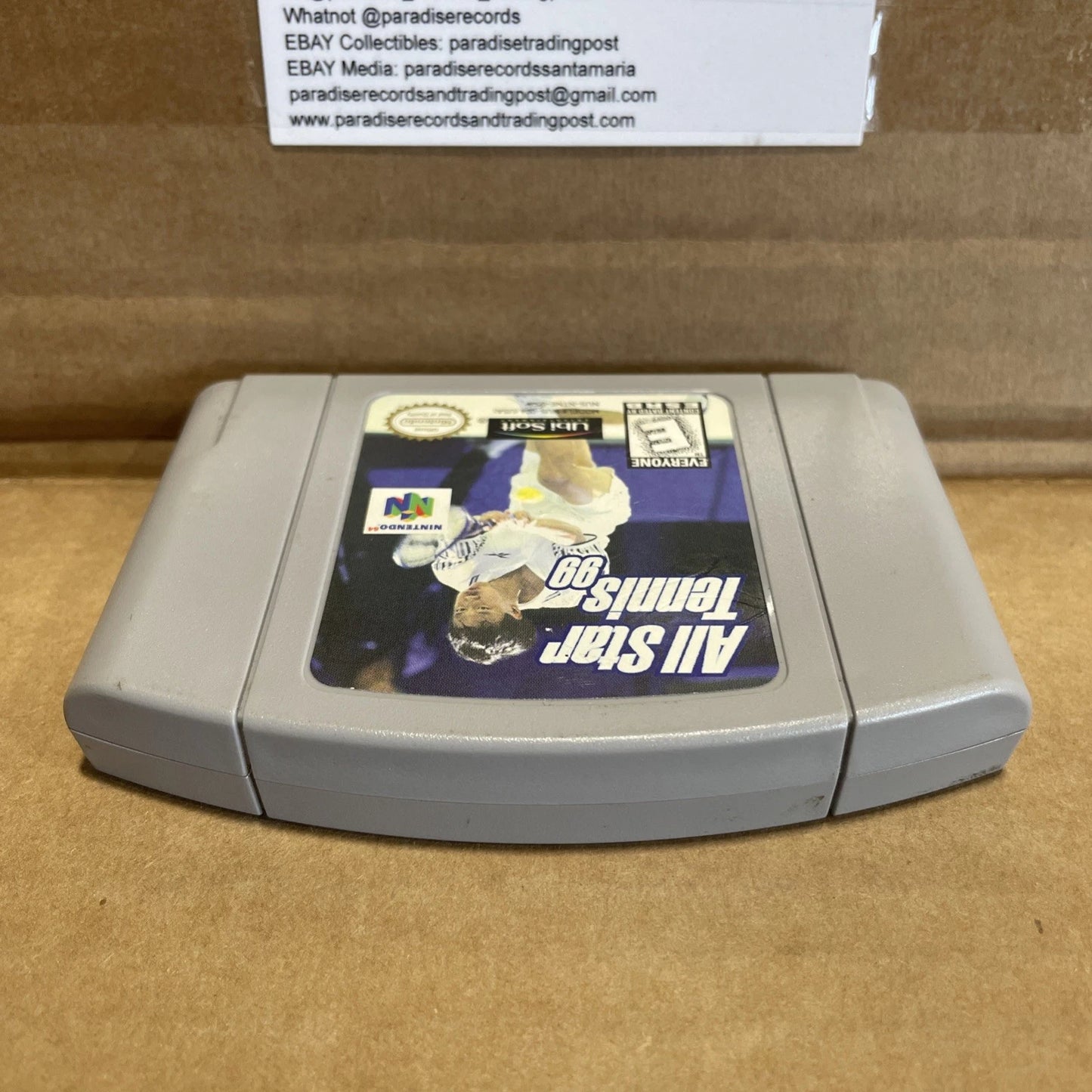 All Star Tennis 99 Nintendo 64 Cartridge Only Rare Vintage