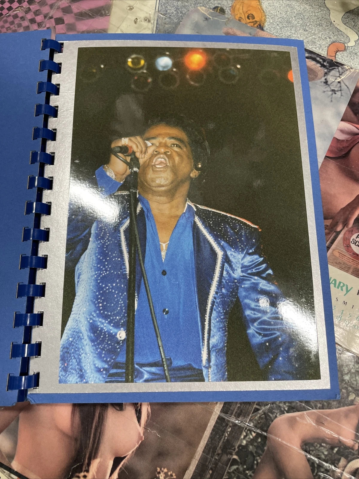 James Brown Live Nov. 20th 1998 Bielefeld, Germany Booklet And Photos