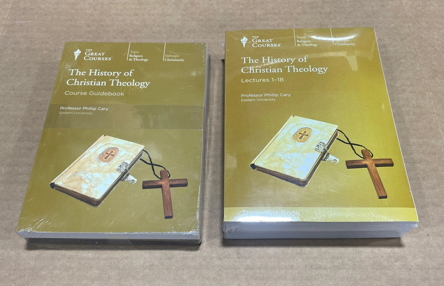 Sealed Great Courses History of Christian Theology 6 DVD, Guidebook, Transcripts