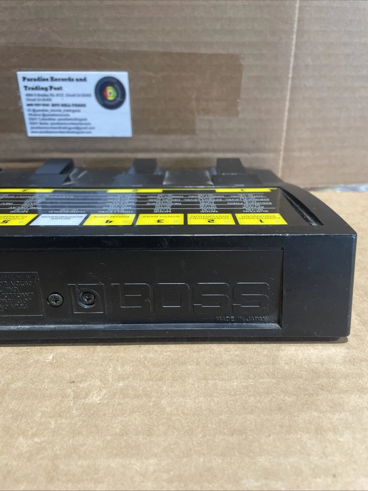 BOSS ME-6B Bass Multi-Effects Pedal - Used Condition Guitar Effect Unit