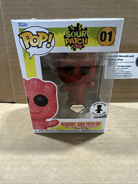 Funko Pop! Vinyl: Sour Patch Kids - Redberry "Sour Patch Kid" (Diamond Glitter)