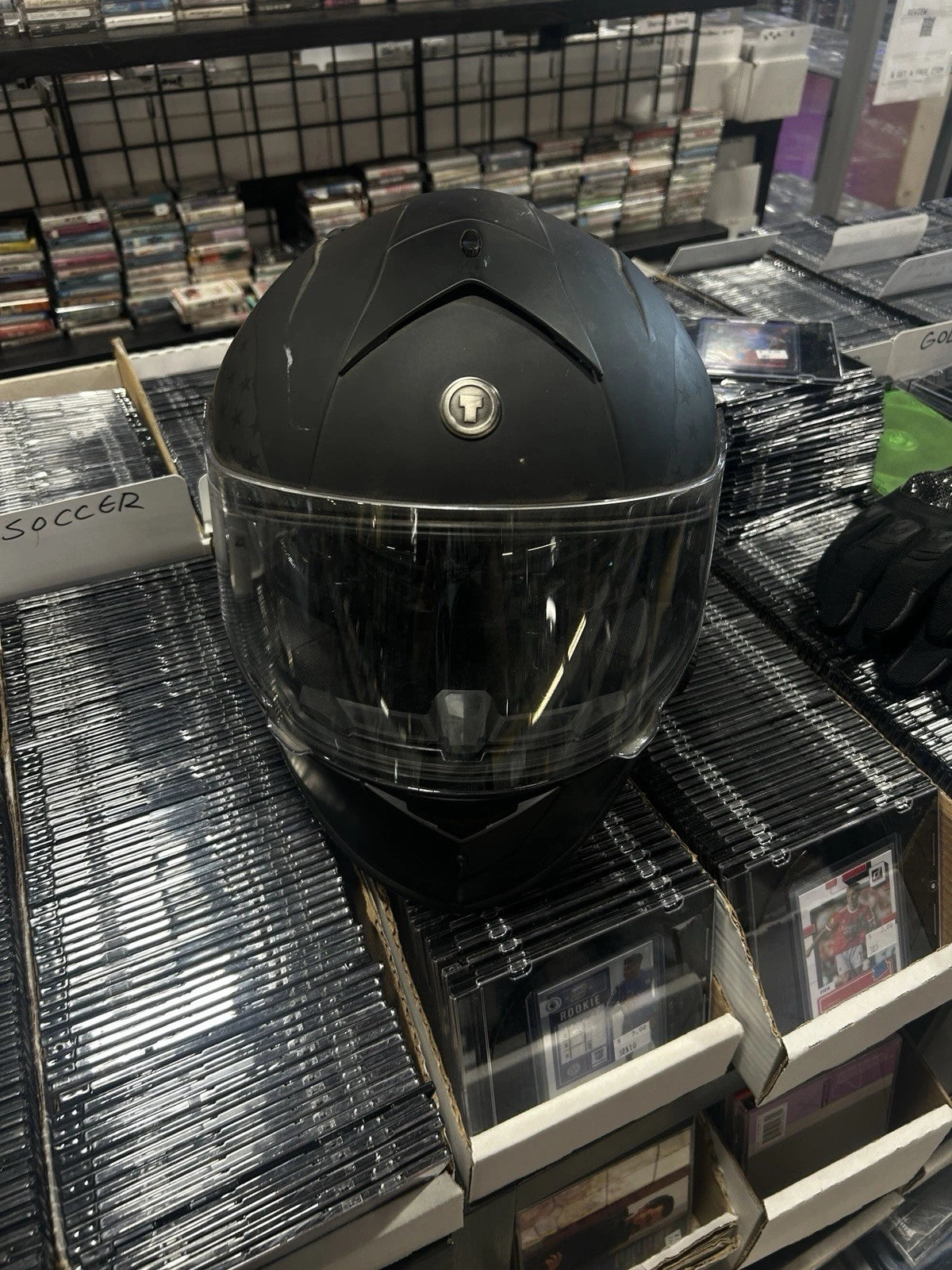 Torc Racing TB14 Bluetooth Full Face Helmet - Size S - Black