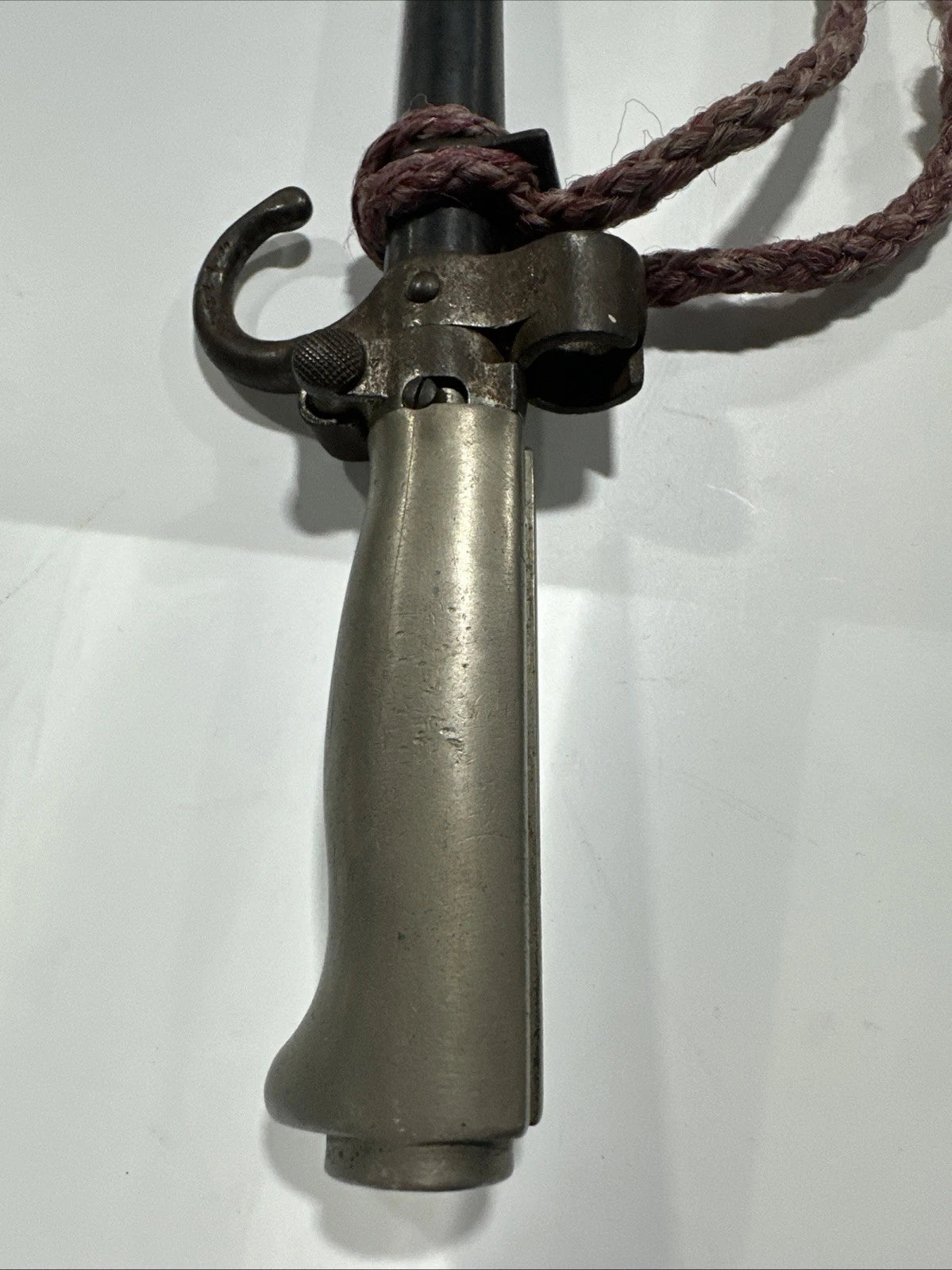 French Model 1886 Lebel Rifle Epee Bayonet w/ Scabbard Matching S/N 11480