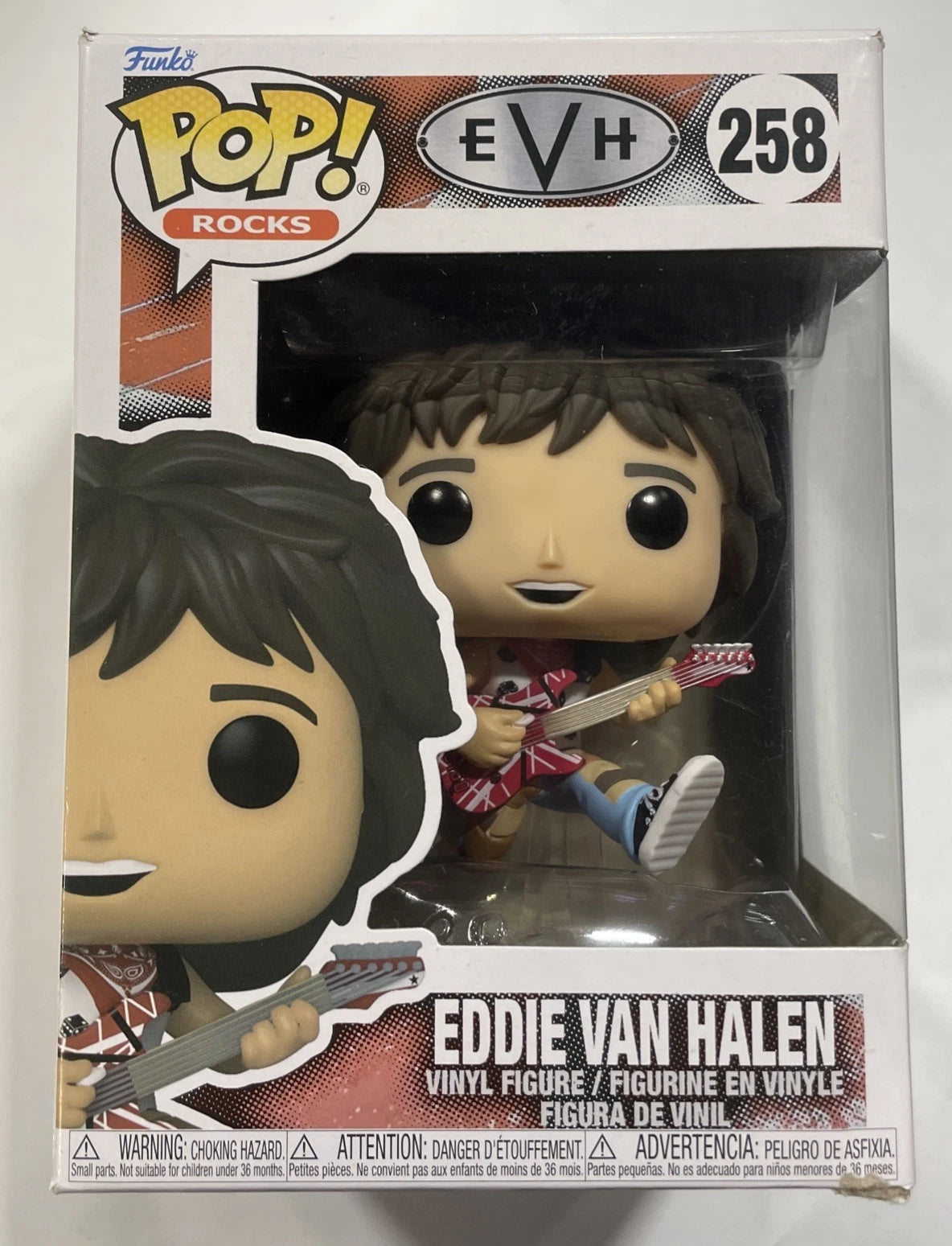 Funko Pop! Rocks Vinyl: Eddie Van Halen - Eddie Van Halen #258