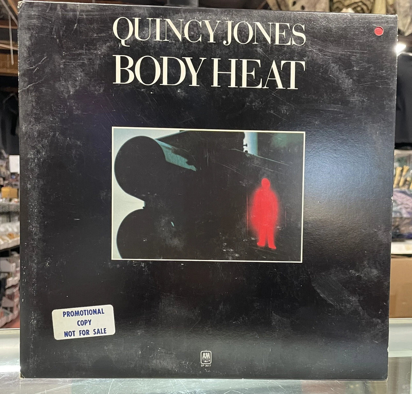 QUINCY JONES BODY HEAT (VG+) SP-3617 LP promo White Label