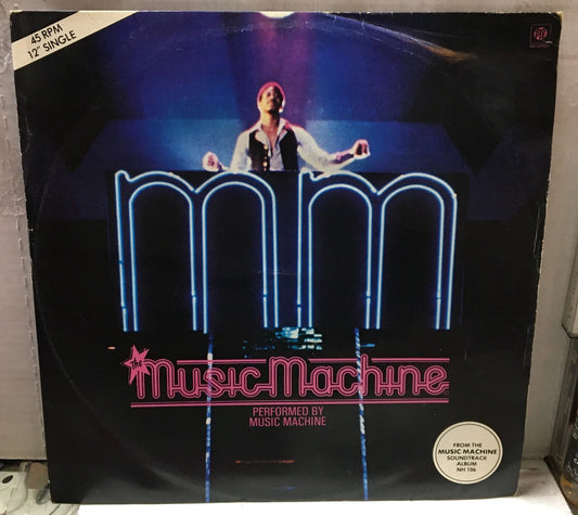 Music Machine The Music Machine/Let Me Feel Your Heartbeat 12” UK Import Record