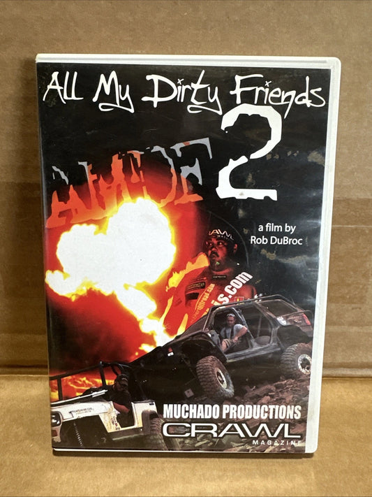 All My Dirty Friends 2 DVD 2006 Crawl Magazine Film Rare OOP Hardcore NA Trails