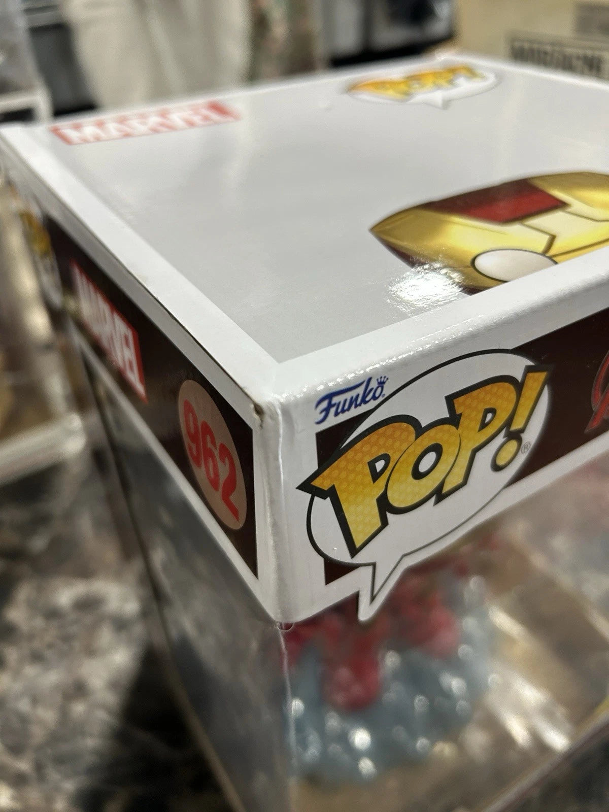 Funko Pop! Vinyl Jumbo 10": Marvel - Iron Man Mark 43 (Jumbo) (Glows in the...