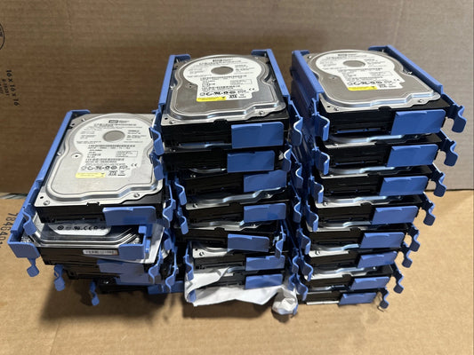 UNTESTED Western Digital HDD 80GB- LOT OF 22