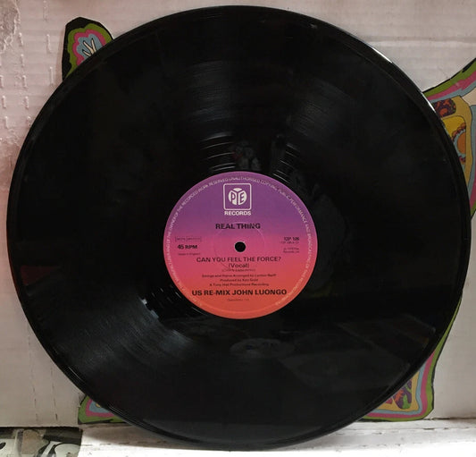 Real Thing Can You Feel The Force? (US Re-Mix) UK Import 12” Record 12P105