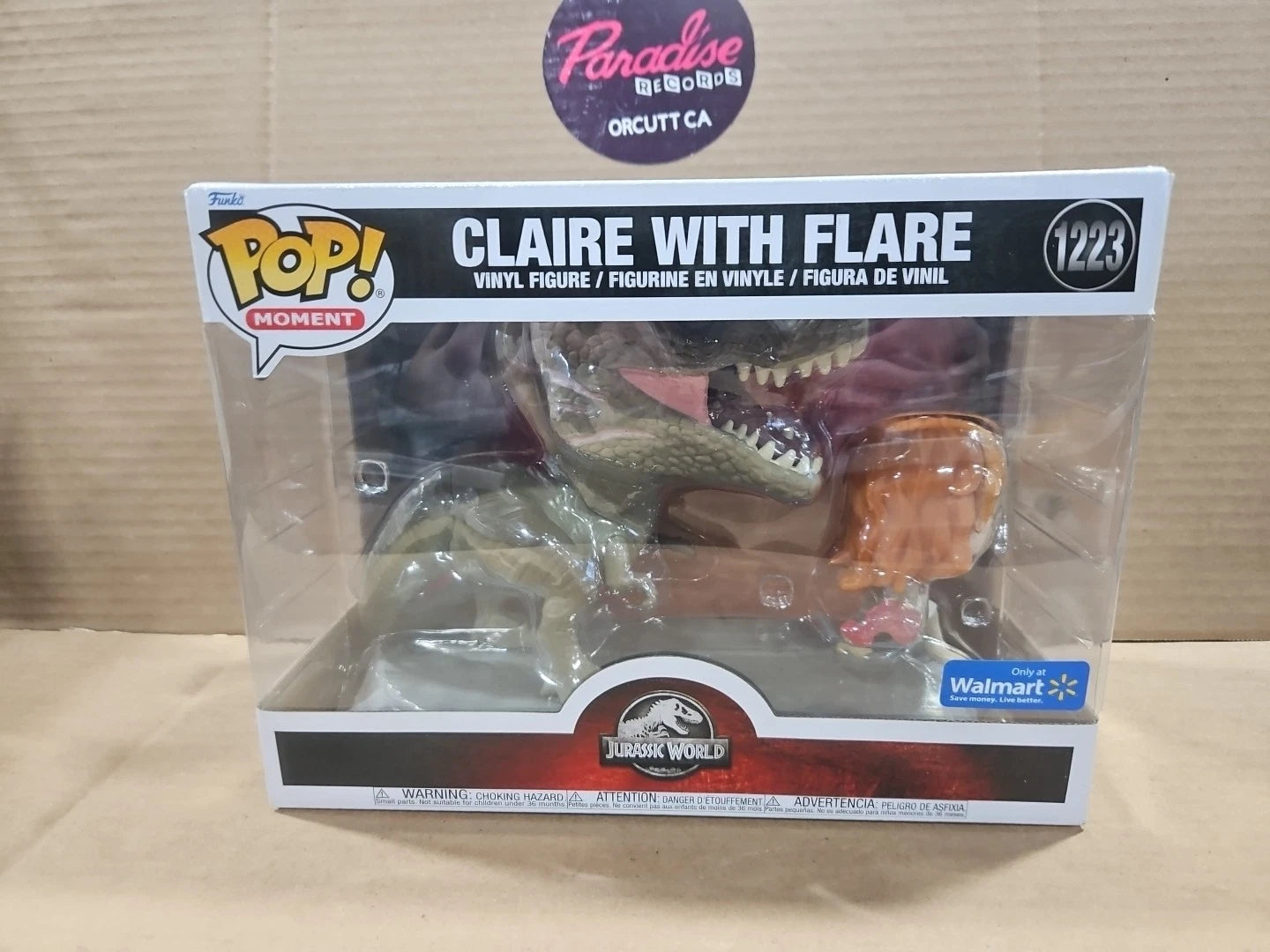Funko Pop Moment #1223 - Jurassic World - Claire with Flare (Walmart Exclusive)