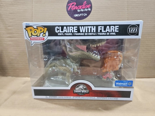 Funko Pop Moment #1223 - Jurassic World - Claire with Flare (Walmart Exclusive)