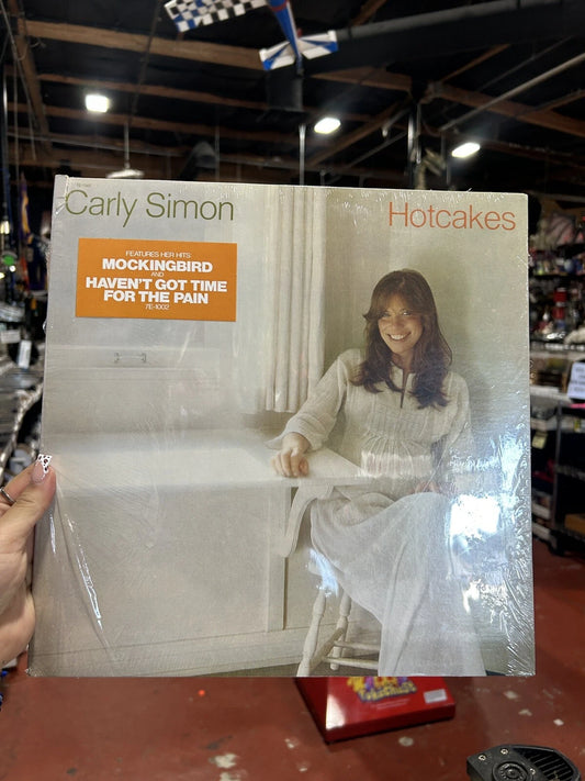 CARLY SIMON Orig 1974 "Hotcakes" LP SEALED w Mockingbird hYPE STICKER SEALED