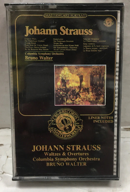 Johann Strauss Waltzes & Overtures Sealed Cassette