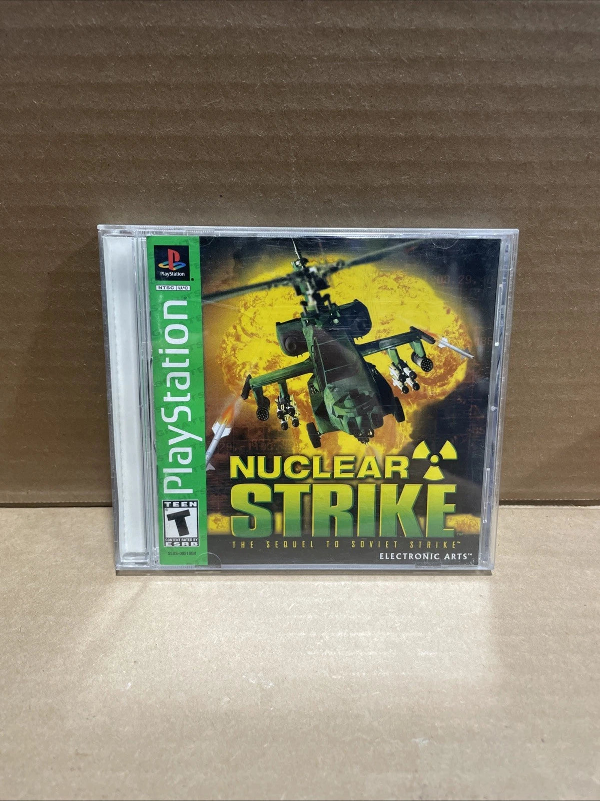 Vintage 1997 PlayStation 1 (PS1) Video Game Nuclear Strike