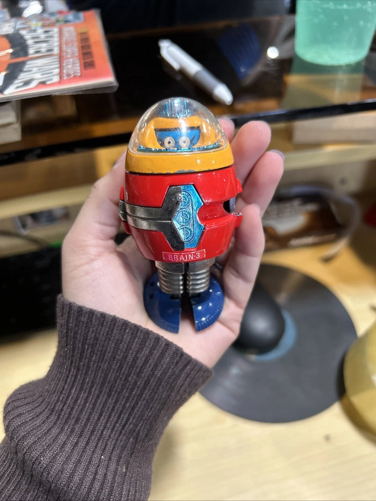 Vintage 1970's Shinsei UFO Commander 7 Brain III 4173