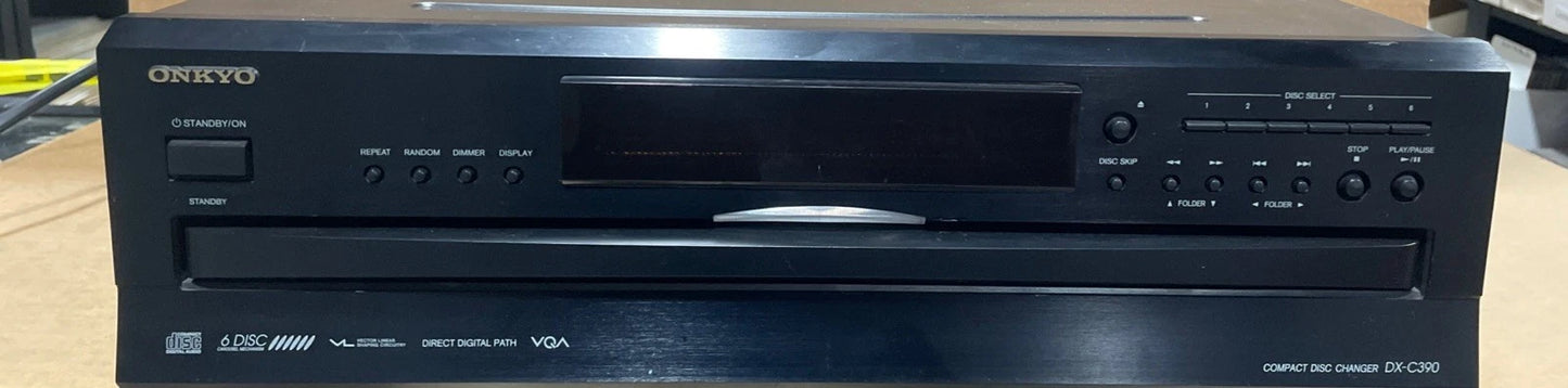 Onkyo DX-C390 6-disc carousel CD changer (Great Condition) Tested