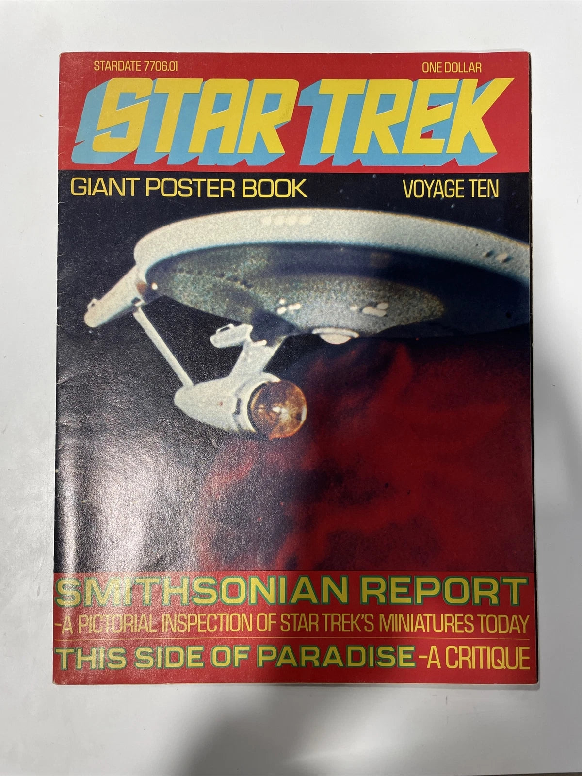 Lot of 1-17 Star Trek Giant Poster Book Magazines Voyage MISSING #6